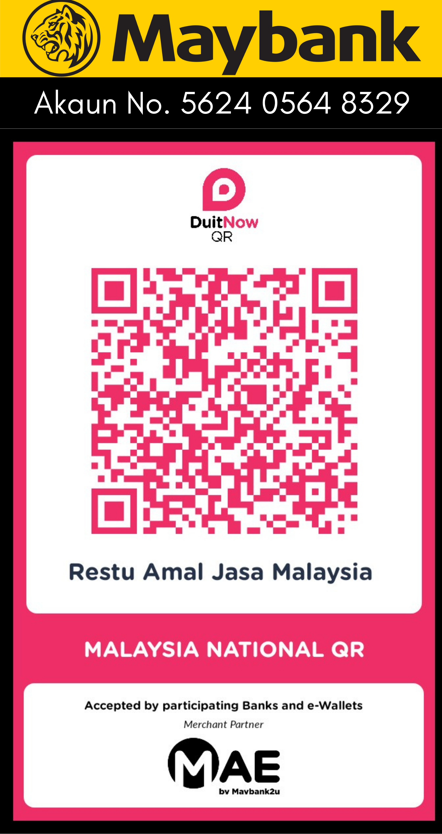 Restu Malaysia Account